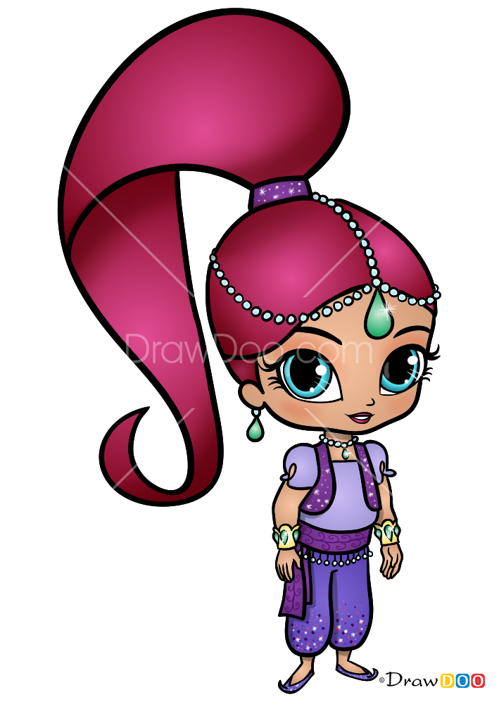 How To Draw Shimmer Shimmer And Shine